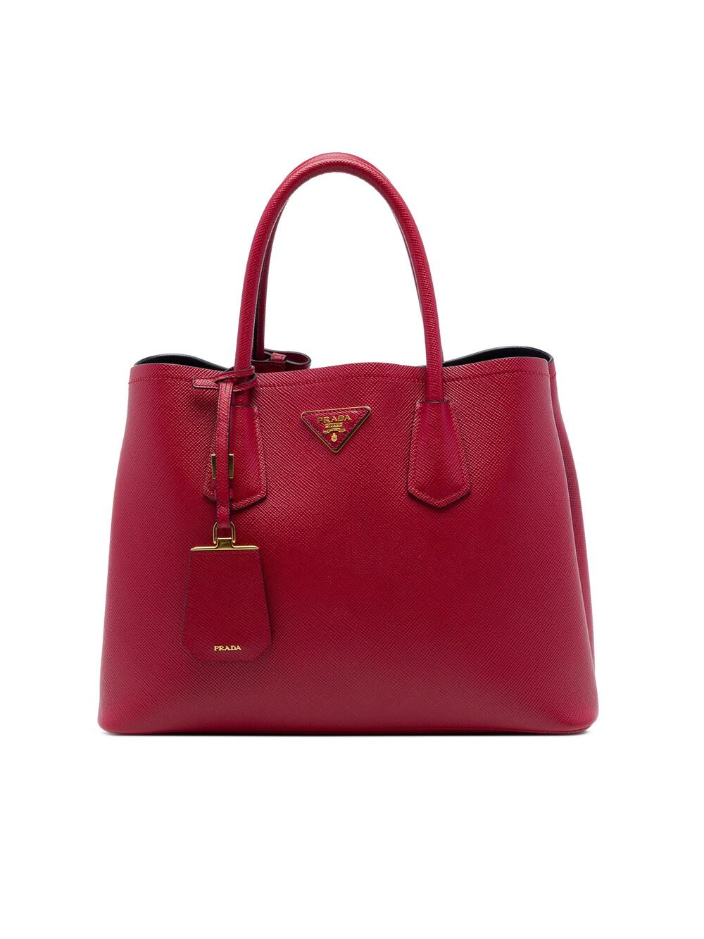 Prada Cuir Double Tote Saffiano Leather #376196P12B